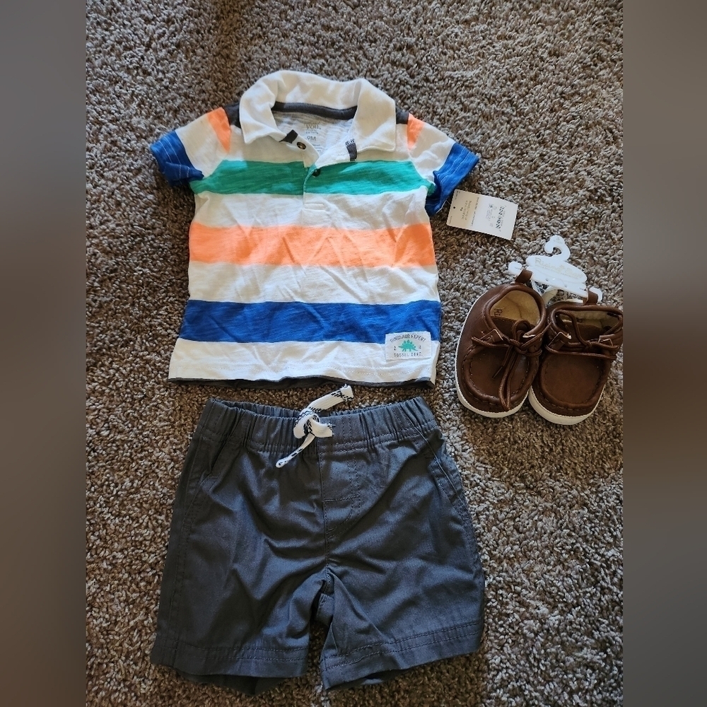 Carter's Baby Boy Set, Size 3-6 Months